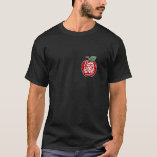 T-shirt Je suis venu, j'ai pensé, j'ai fait une différence