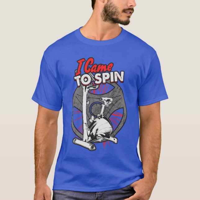T-shirt "Je suis venu pour tourner" le cycle de rotation (Devant)