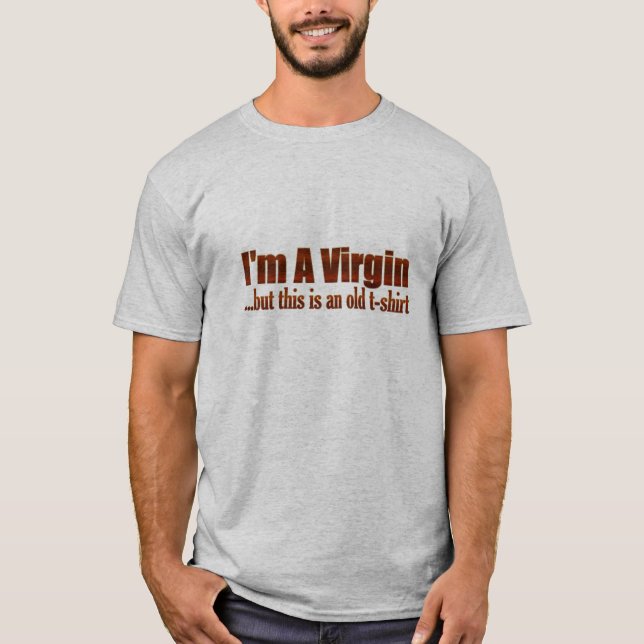 T-shirt Je suis vierge (Devant)