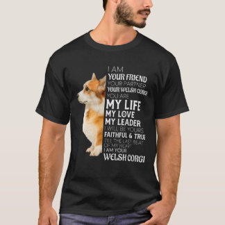 T-shirt Je Suis Votre Ami Votre Partenaire Votre Chien Gal