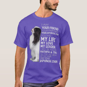 T-shirt Je Suis Votre Ami Votre Partenaire Votre Chin Japo