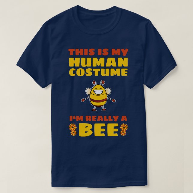T-shirt Je suis vraiment une abeille (Design devant)