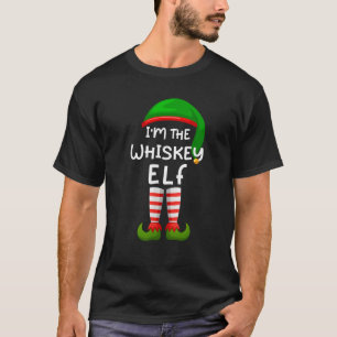 T-shirt Je suis Whiskey Elf Funny Elf Famille Elf Correspo