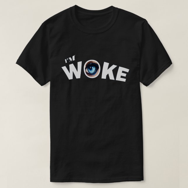 T-shirt Je suis Woke (Design devant)