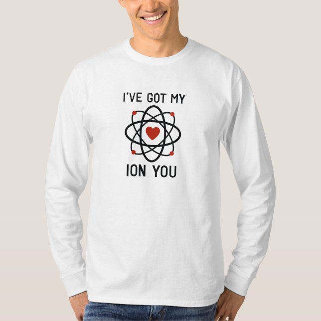 T-shirt Je t'ai dans mon ion (Devant)