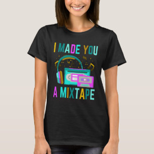 T-shirt Je t'ai fait une mixtape Costume Vintage Mixtape R