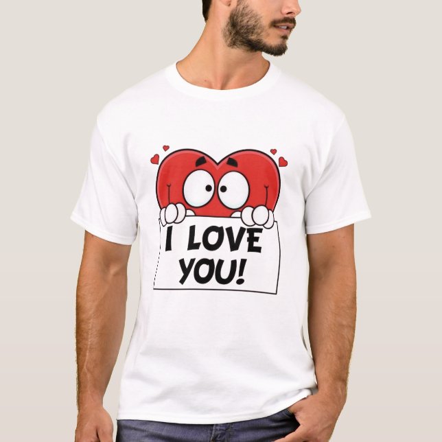 T-shirt Je t'aime 2025 (Devant)