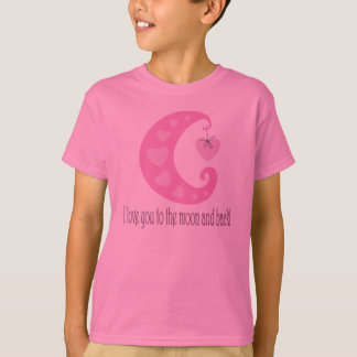T-shirt Je t'aime à la lune