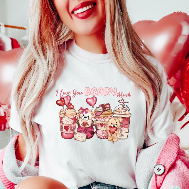 T-shirt Je T'Aime Beaucoup À Faire Beurre, Saint-Valentin  (Créateur téléchargé)