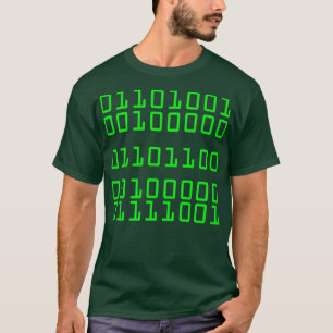 T-shirt Je t'aime dans le code binaire Drôle DON