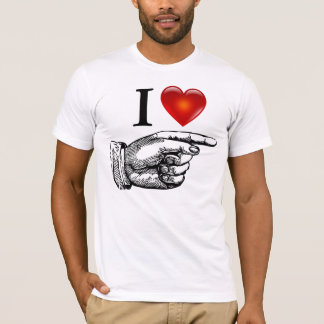 T-shirt Je t'aime la chemise