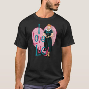 T-shirt Je T'Aime Lucy Heart