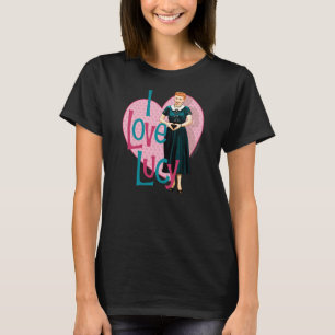 T-shirt Je T'Aime Lucy Heart