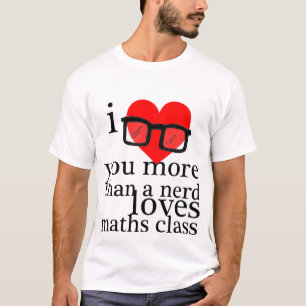 T-shirt Je t'aime plus qu'un ballot aime la classe de