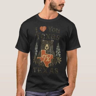 T-shirt Je t'aime TX