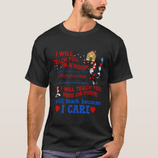T-shirt Je T'Enseignerai Dans Une Pièce T Chemise
