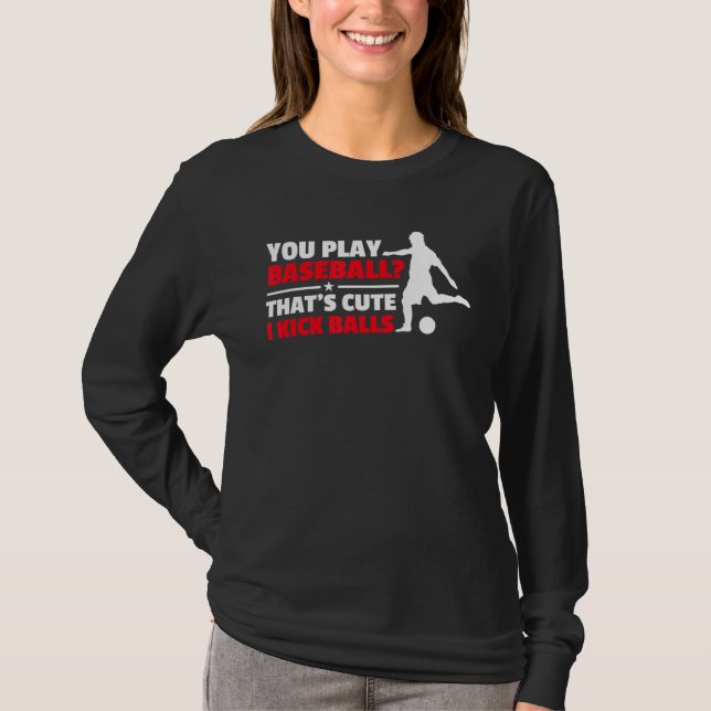 T-shirt Je Tick Balls Pitcher Kickball (Devant)