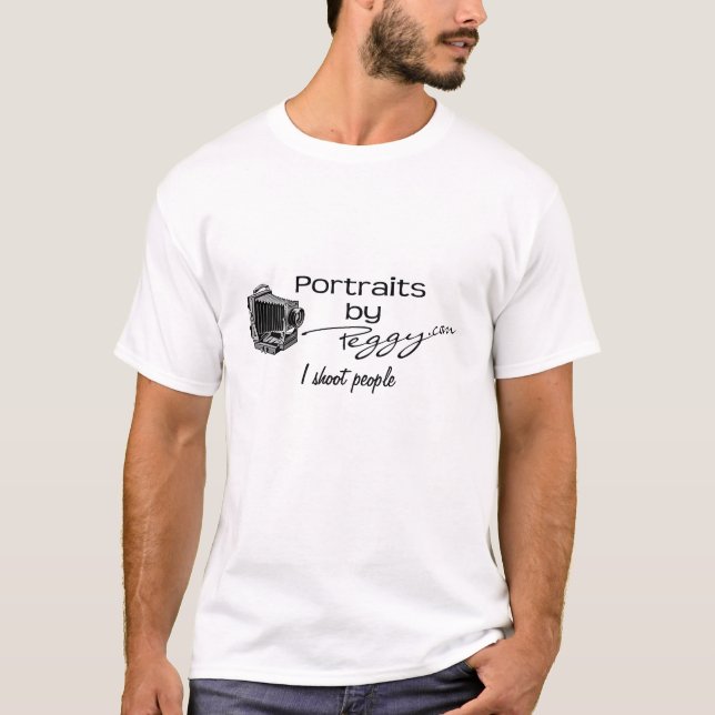 T-shirt Je tire des personnes (Devant)