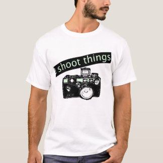 T-shirt Je tire la pièce en t de choses