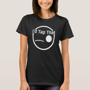 T-shirt Je Touche Cet Humour Golf Funny Golfing Sarcastic 