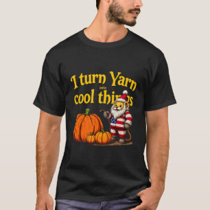 T-shirt Je Transforme Le Fil En Chose Cool : Tricot & Croc