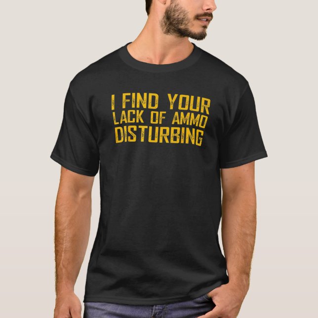 T-shirt Je Trouve Votre Manque De Mangue Dérangeante (Devant)