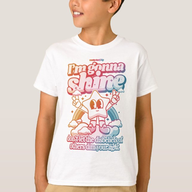 T-shirt Je vais briller (Devant)