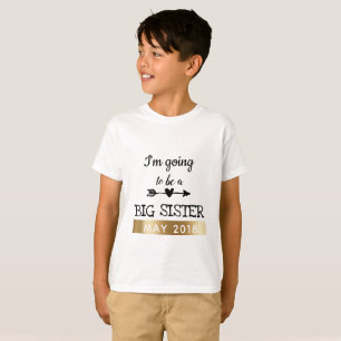 T-shirt Je vais être…