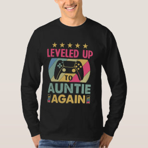T-shirt Je vais être tata encore une fois, je suis passée 