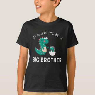 T-shirt Je vais être un grand frère mignon