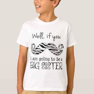 T-shirt Je vais être une grande soeur