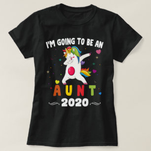 T-shirt je vais être une tante 2020
