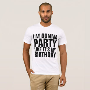 T-shirt JE VAIS FAIRE LA PARTIE COMME SI C'ÉTAIT MES T-shi