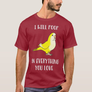 T-shirt Je vais piquer sur tout ce que vous aimez Quaker J