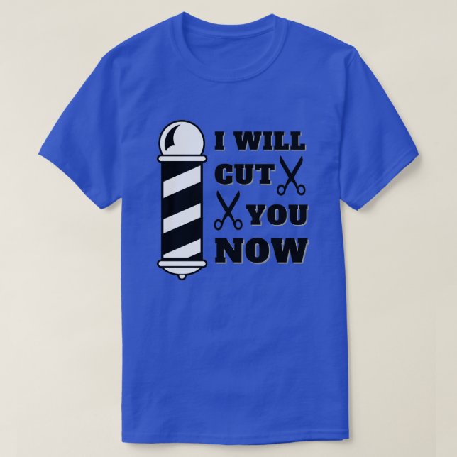 T-shirt Je vais vous couper maintenant (Design devant)