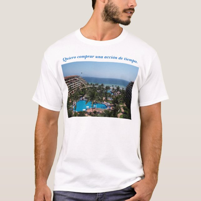 T-shirt Je veux acheter une division du temps (Devant)