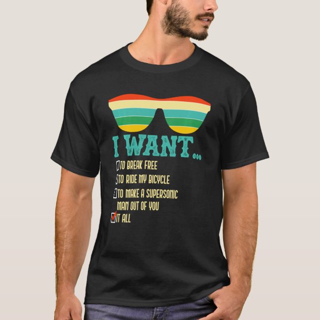 T-shirt Je Veux Casser Gratuitement Pour Faire Le Tour De  (Devant)