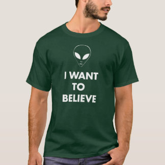 T-shirt Je veux croire