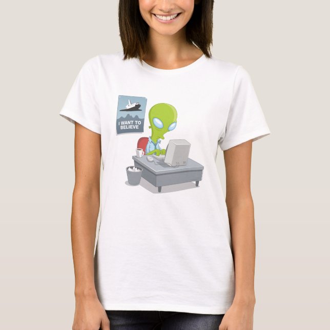 T-shirt Je Veux Croire (Devant)