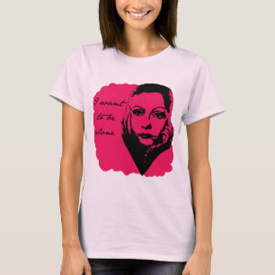 T-shirt Je veux être seul