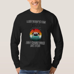 T-shirt Je Veux Exécuter Et Hang W Carlin