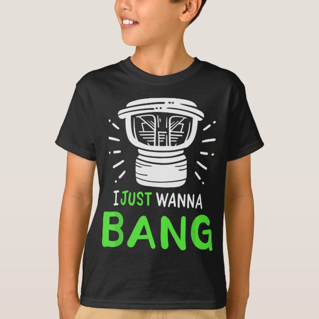 T-shirt Je Veux Juste Bang Car Audio Technicien (Devant)