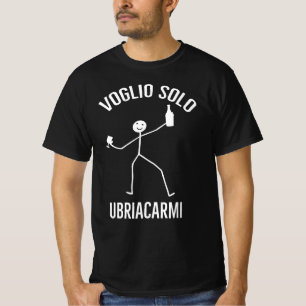 T-shirt Je veux juste me SOÛLER l Ironique pour les Fêtes