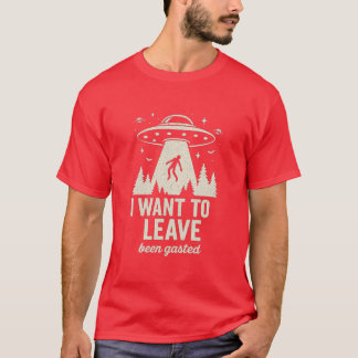 T-shirt Je veux partir