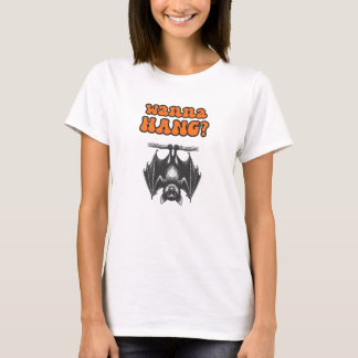 T-shirt Je veux pendre, chemise blanche