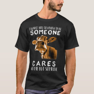 T-shirt Je Veux Que Vous Sachiez Que Quelqu'Un S'Occupe Pa