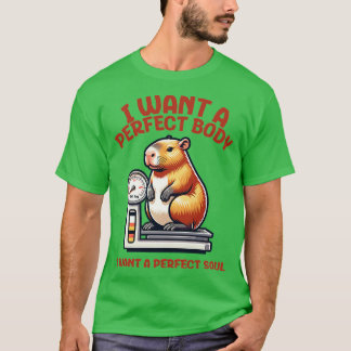 T-shirt Je Veux Un Corps Parfait Je Veux Un Soul Parfait K