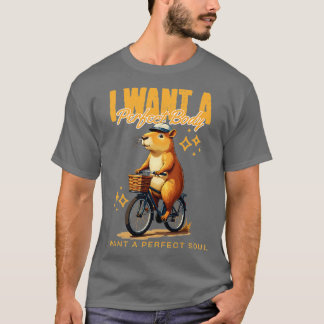 T-shirt Je Veux Un Corps Parfait Je Veux Une Âme Parfaite