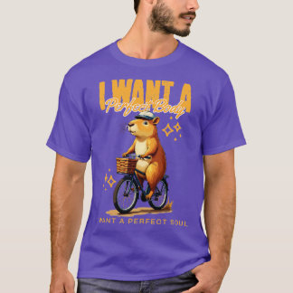 T-shirt Je Veux Un Corps Parfait Je Veux Une Âme Parfaite