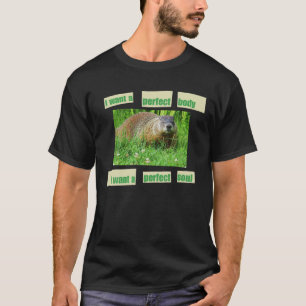 T-shirt Je Veux Un Corps Parfait Je Veux Une Âme Parfaite